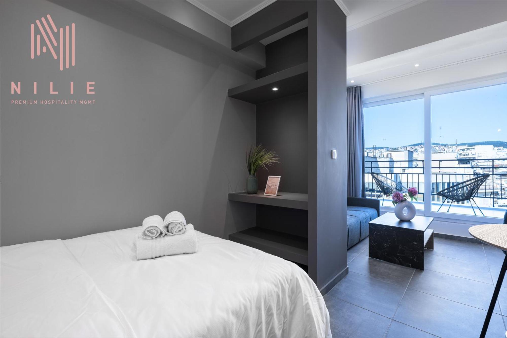 V1 Penthouse, Nilie Hospitality Mgmt Tessalónica Exterior foto